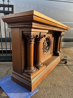 Altar en Wood, Belgium  19 th century