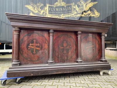 Altar  en Wood, Belgium 19 th century