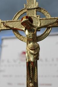 Altar - Cross en Bronze / Gilt, France 19th century