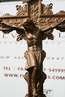 Altar Cross en Bronze, FRANCE 19 th century