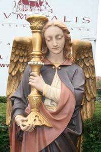 Angel en polystone, Belgium 20th century