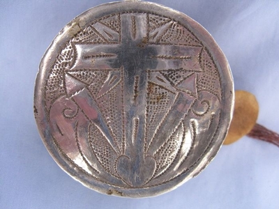 Antique Silver Relic Ex Ossibus, Sancto Bonifacii - 18th Century en silver, 18 th century