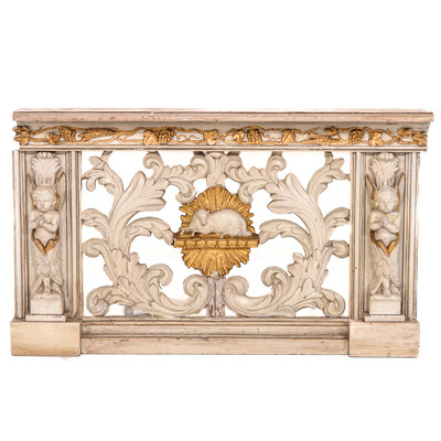Architectural Ornament  style Baroque - Style en Wood , Belgium  18 th century