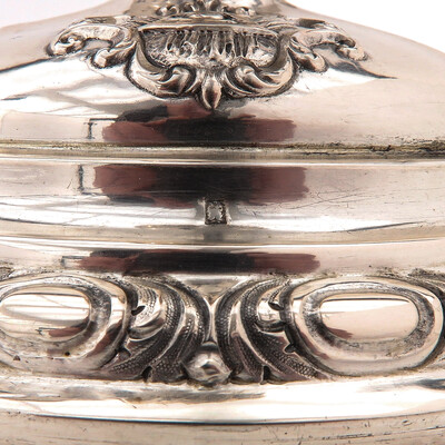 Chalice style Baroque - Style en Full - Silver, Belgium  19 th century