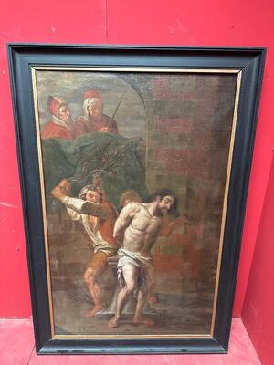 1 Baroque - Style Exceptional Altarpiece 