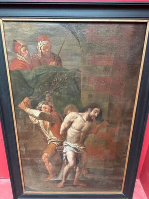 1 Baroque - Style Exceptional Altarpiece 