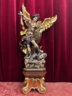 1 Baroque - Style Sculpture St. Michael