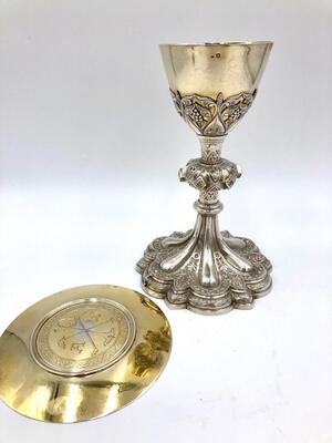 Chalice Expected Soon ! en Full - Silver, 19 th century