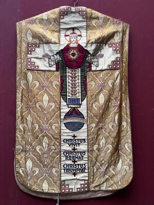 Chasuble en Fabrics, 20 th century