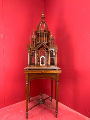 Bird - Cage style Classicistic en Wood, Belgium  19 th century