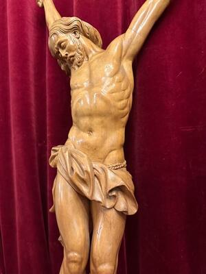 Corpus Christi  en Hand - Carved Wood ,