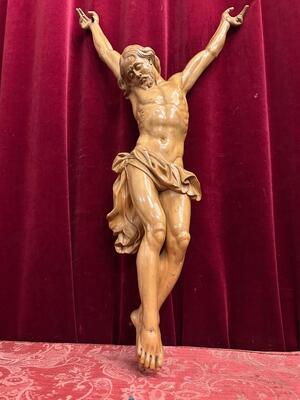 Corpus Christi  en Hand - Carved Wood ,