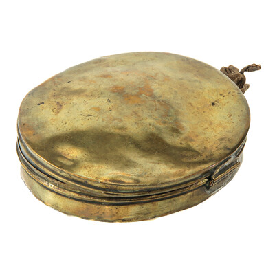 Exceptional Multi - Reliquary / Travel Theca Passion Of Christ en Brass / Glass / Wax Seal, Italy  19 th century ( Anno 1835 )