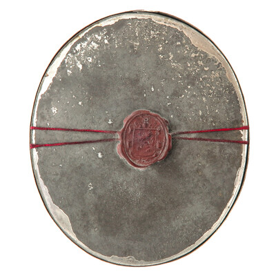 Exceptional Multi - Reliquary / Travel Theca Passion Of Christ en Brass / Glass / Wax Seal, Italy  19 th century ( Anno 1835 )