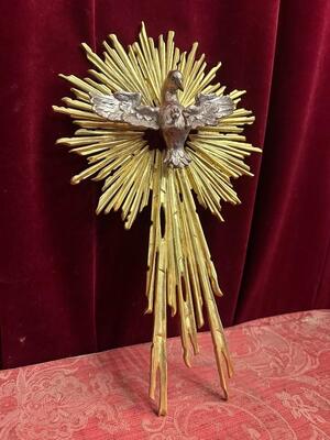 1  Fully Hand - Carved Dove ( Holy Spirit )