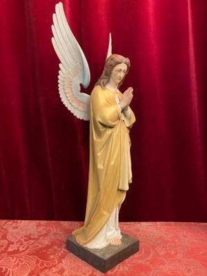 Angel style Gothic - style en Oak wood Painted, Dutch 19 th century ( Anno 1890 )