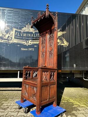 1 Gothic - Style Bishop Seat