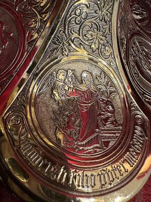 Chalice style Gothic - Style en Full - Silver / Polished & Varnished , Belgium  19th century anno 1875