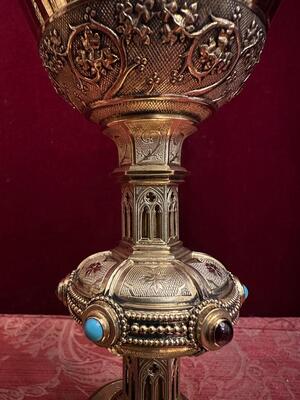 1 Gothic - Style Chalice By: Bourdon Gent
