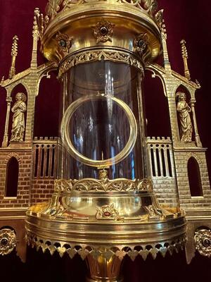 1 Gothic - Style Cillinder Monstrance