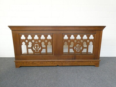 Kneeler Expected !! style Gothic - Style en Oak wood, Belgium  19 th century