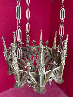 1 Gothic - Style Large Sanctuary Lamp