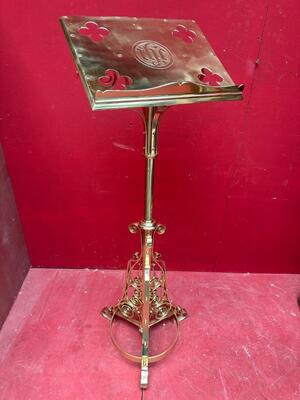 1 Gothic - Style Lectern By : Jones & Willis