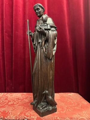 1 Gothic - Style St. Benedict Sculpture