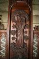 St. Mary Altar style Gothic - style en wood oak, Belgium 19th century ( Anno 1870 )