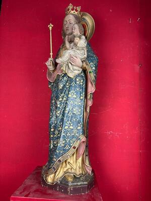 1 Gothic - Style St. Mary With Child