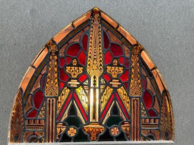 1 Gothic - Style Stained Glass Window Architect Molenaar