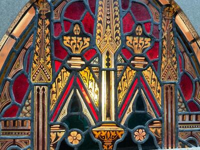 1 Gothic - Style Stained Glass Window Architect Molenaar