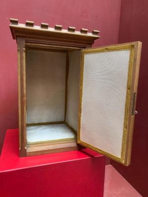 Tabernacle style Gothic - style en Oak Wood, Belgium
