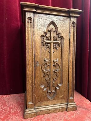1 Gothic - Style Tabernacle With Original Key