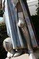 Jeanne D Arc Statue Height 300 Cm ! en plaster polychrome, France 19th century