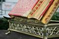 Missal Stand en Brass / Gilt, Belgium 19th century