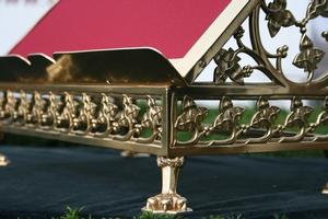 Missal Stand en Brass / Bronze, Belgium 19 th century