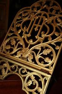Missal Stand en Brass / Bronze, France 19th century