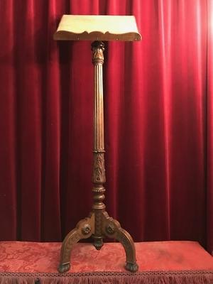 Missal Stand Adjustable en wood oak, Dutch 19th century