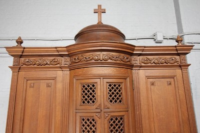 Confessional  style NEO-CLASSICISTIC-STYLE en Oak wood, France 20th century ( anno 1930 )