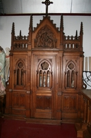 Packing Confessional For U.S.A. 2016. en wood oak, France 19th century