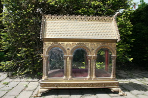 Reliquary  en Bronze, France 19 th century