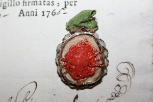 Reliquary Italy 18 th century (1766)