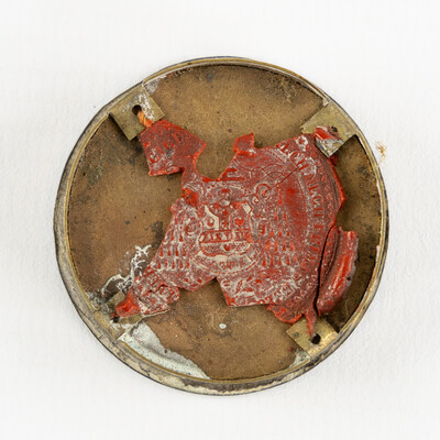 1  Reliquary - Relic Ex Ossibus St. Appolonia With Original Document