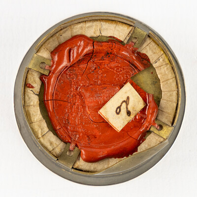 1  Reliquary - Relic Saint Ignatius Of Loyola With Original Document