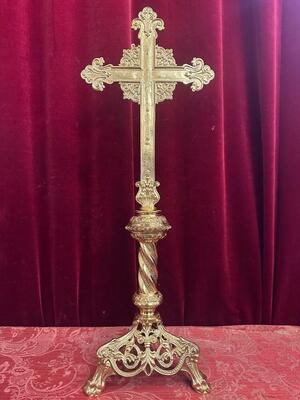 1 Romanesque - Style Altar - Cross