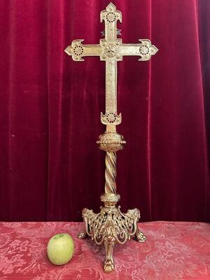 1 Romanesque - Style Altar - Cross