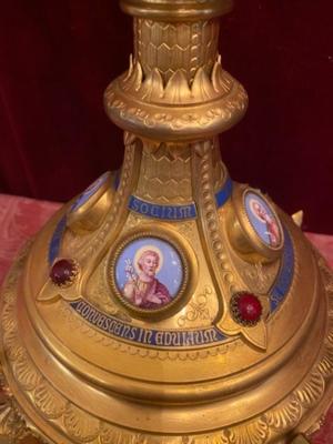 1 Romanesque - Style Stunning High Quality Monstrance