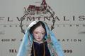 St. Mary / Mater Dolorosa en hand - carved wood / polychrome - dressed, Spain 19th century