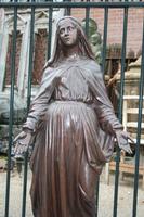St Mary Statue en cast iron, FRANCE 19 th century